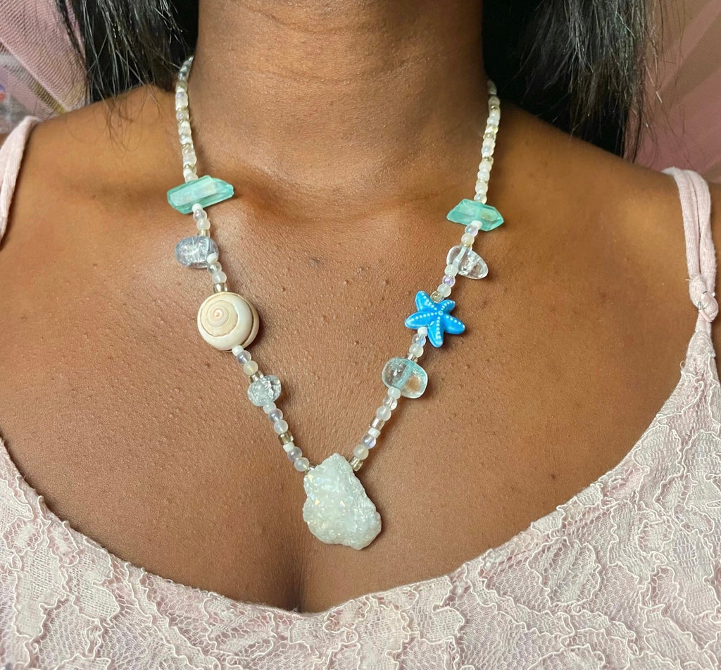 Cleo Beaded Necklace