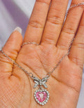 Lady in Pink Necklace