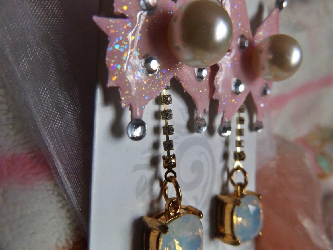 Glittering Mariposas Earrings